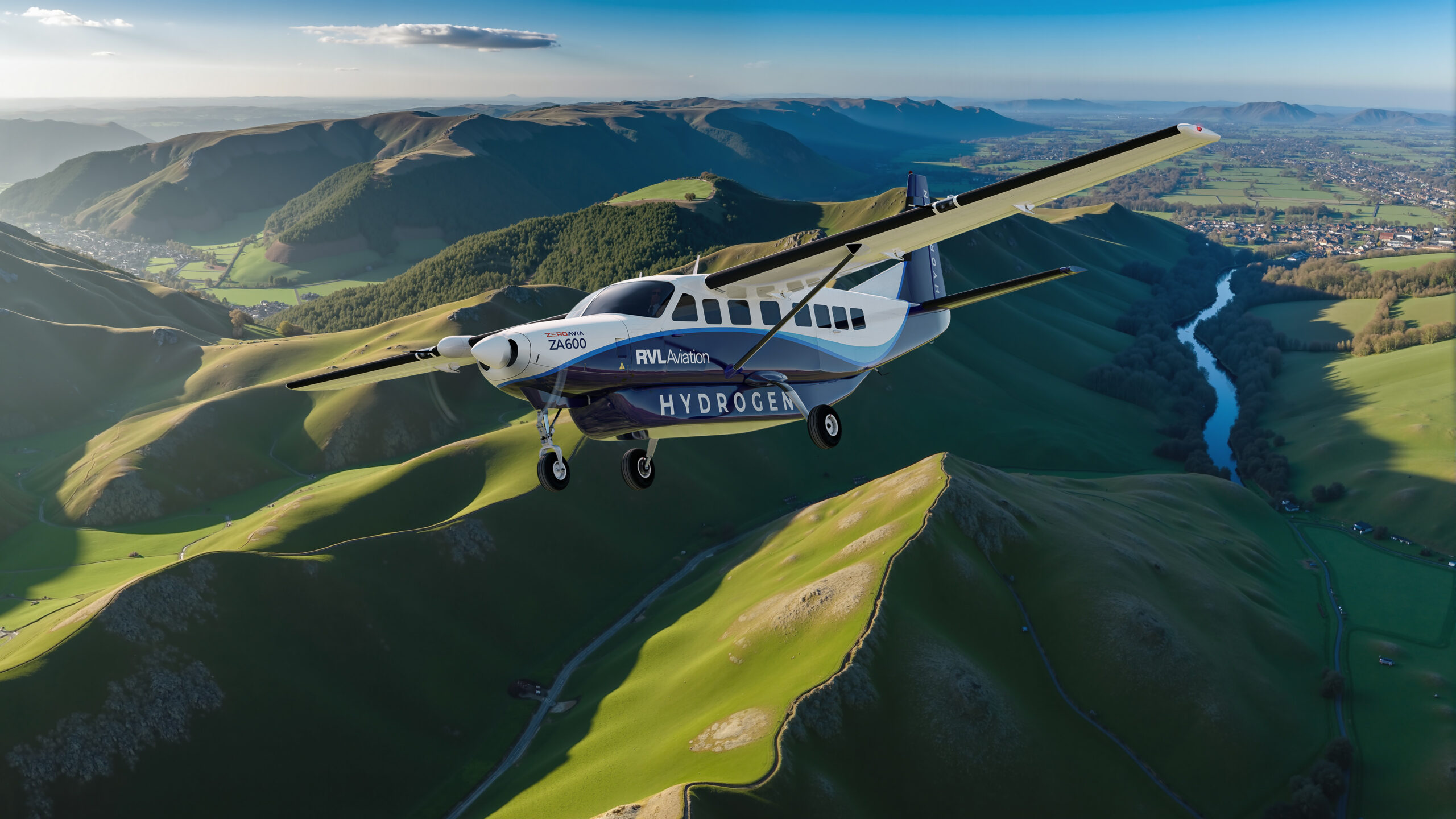 ZeroAvia and RVL Aviation Partner to Launch World's First Hydrogen-Electric Commercial Flights in the UK
